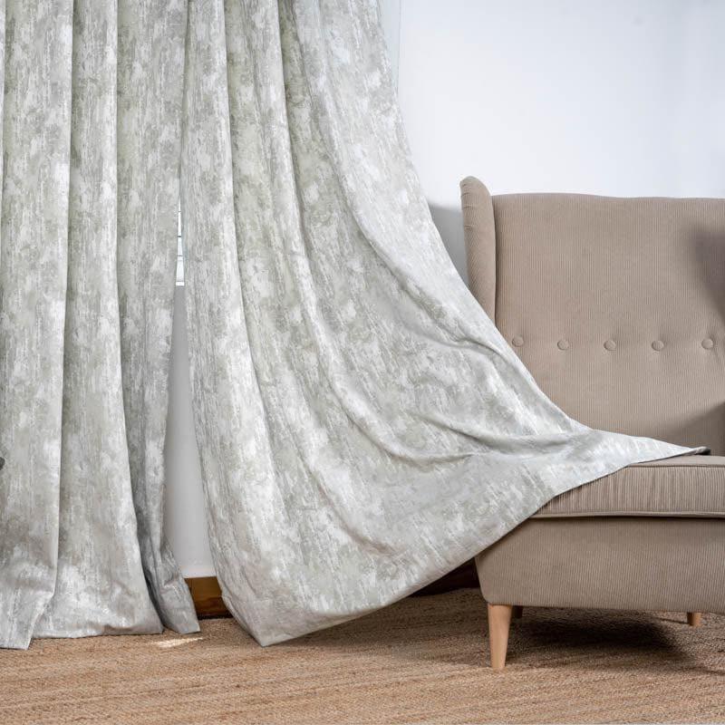 Aviothic Jacquard Single Curtain (Grey) media 3