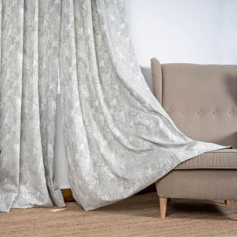Aviothic Jacquard Single Curtain (Grey) media 3
