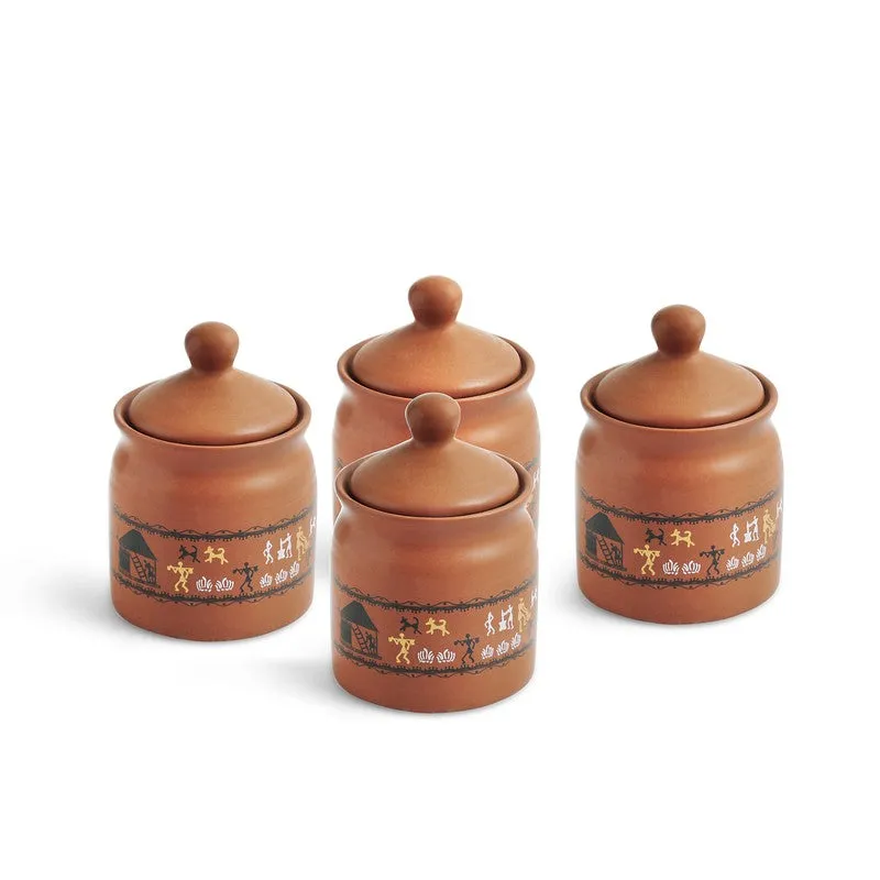 Terra Nest Ceramic Jar (250 mL) - Five Piece Set media 4