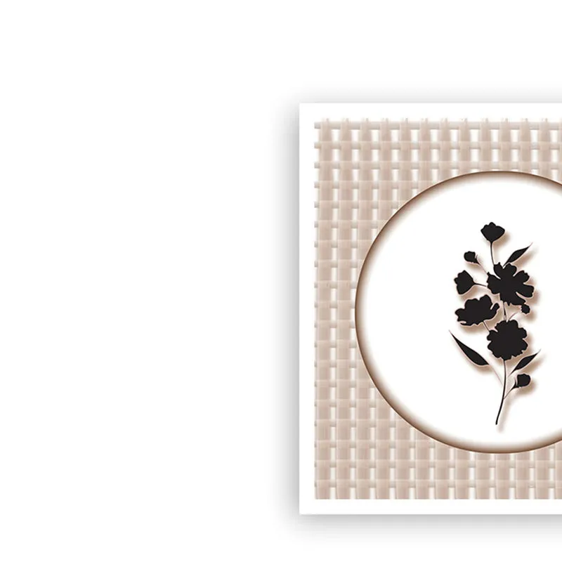 Botanica Silhouette Wall Art with White Frame media 5