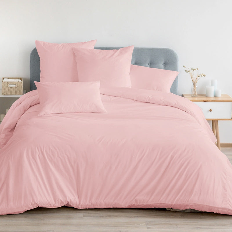 Maison Cotton Duvet Cover (Cameo Rose) - 400 TC media 5