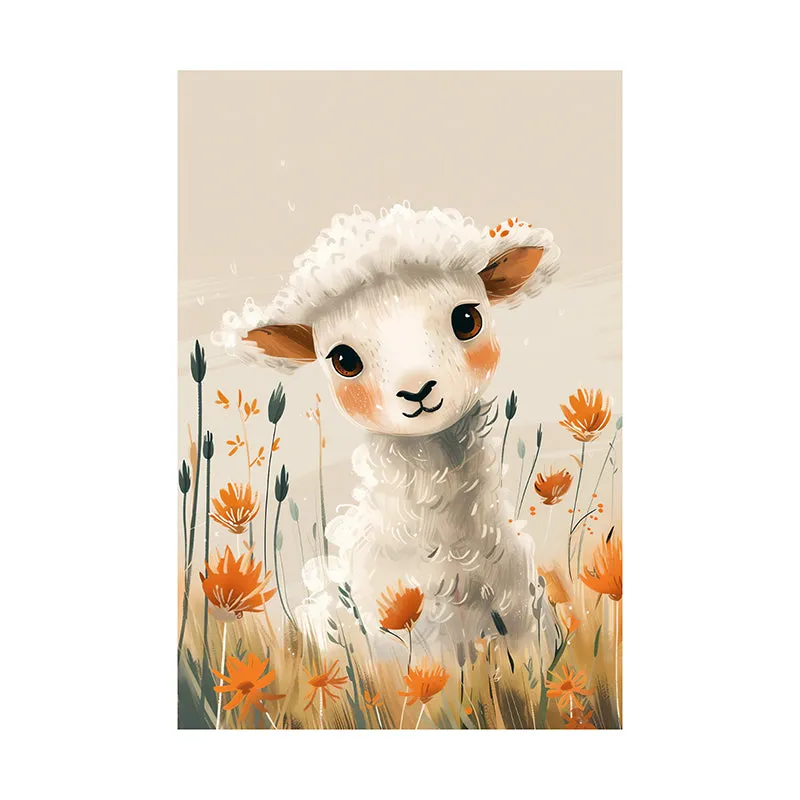 Little Lamb Wall Art - Set Of Two media 4