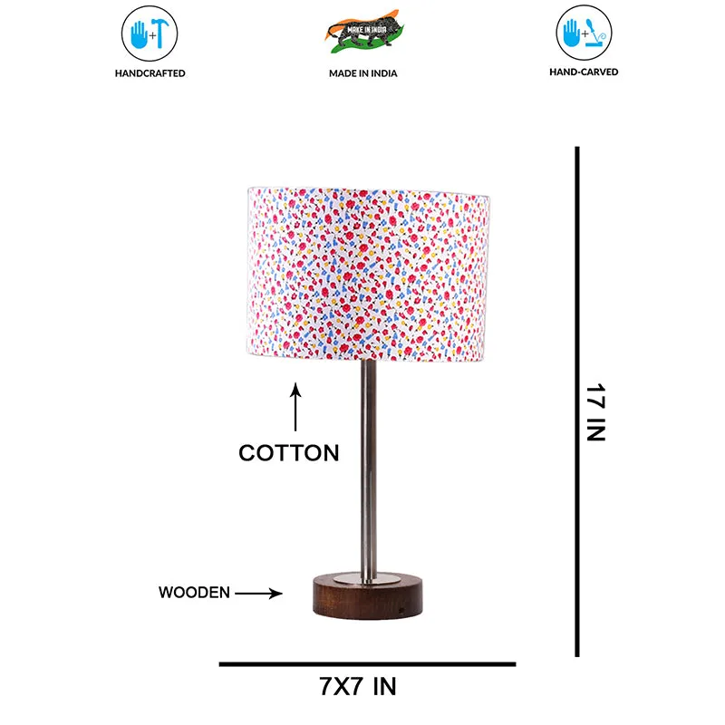 Solira Rodin Wooden Table Lamp - Multicolor media 7