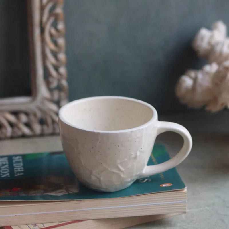 Meva Ceramic Tea Cup (230 mL)/White) media 1