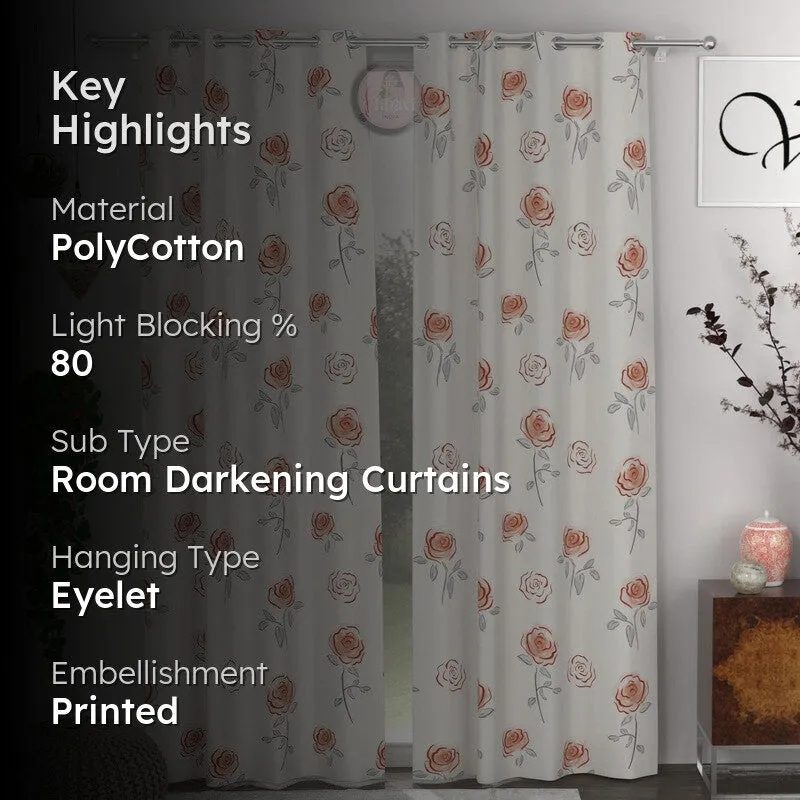 Rose Petal Nest Curtains - Set of Two media 2