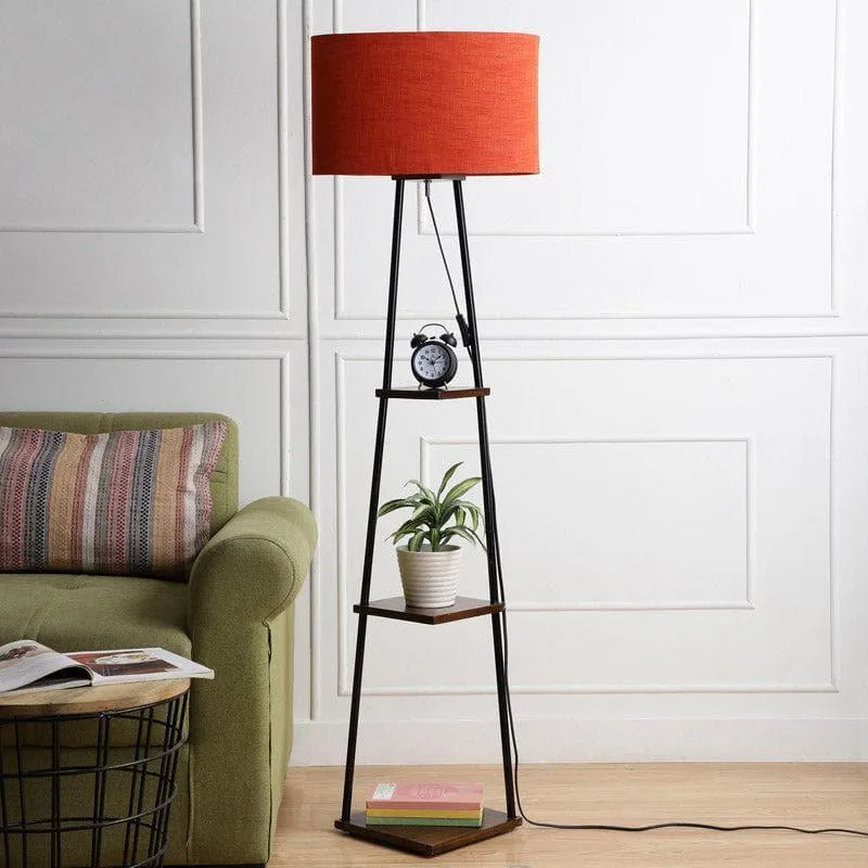 Mirami Black Pyramid Floor Lamp media 3