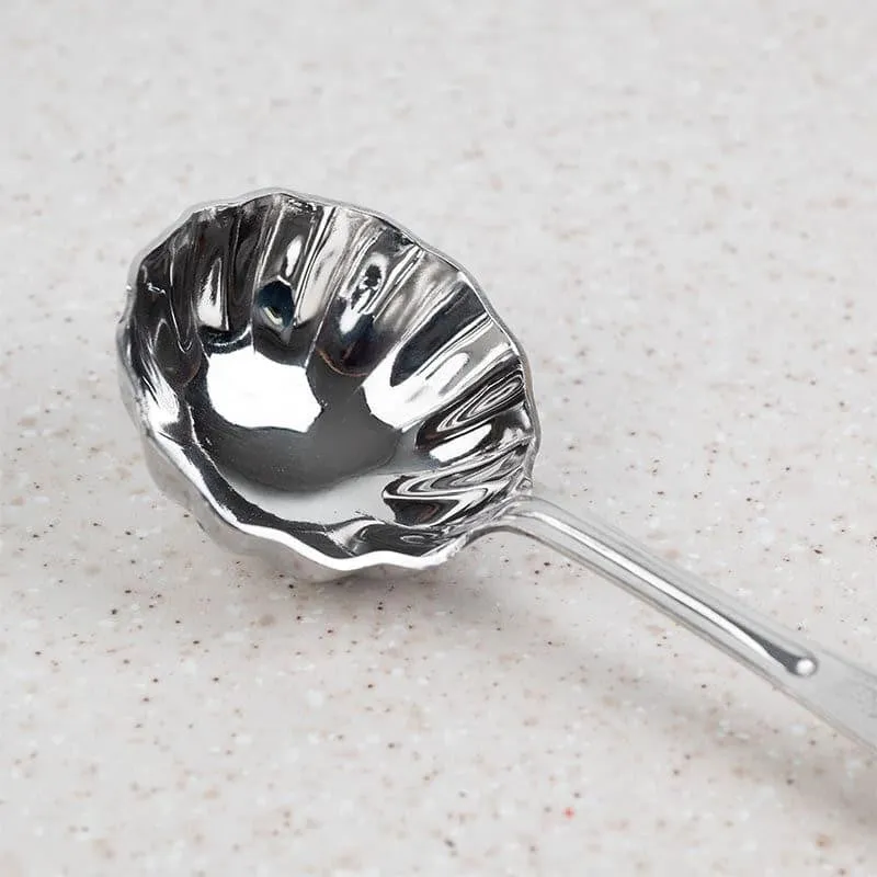 Premium Nijo Stainless Steel Kitchen Ladle - Dishwasher Safe media 7