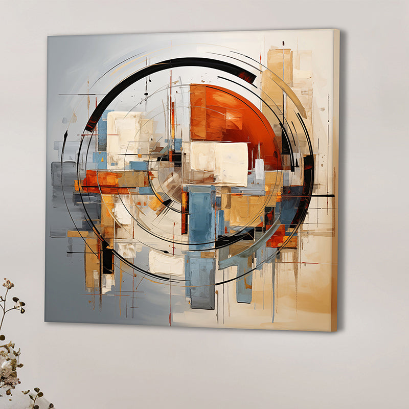 Abstract Geometry Canvas Wall Art media 3