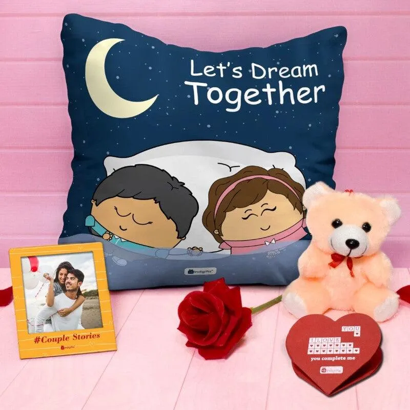 Cuddle Corner Valentine's Gift Box - Five Piece Set media 4