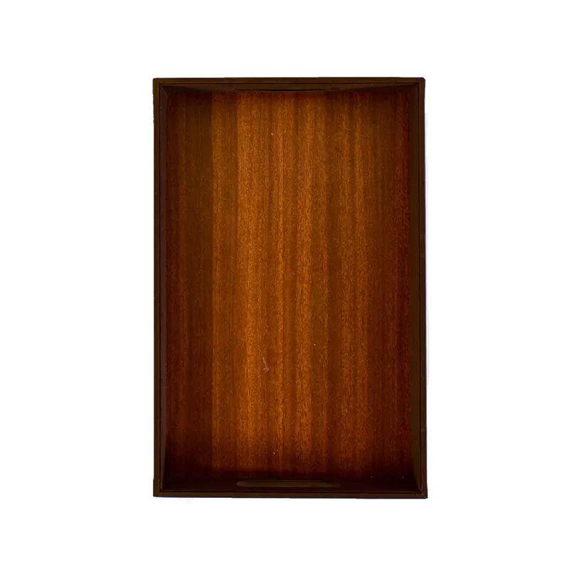 Trivox Faux Leather Serving Tray (Brown) - Set Of Two media 5