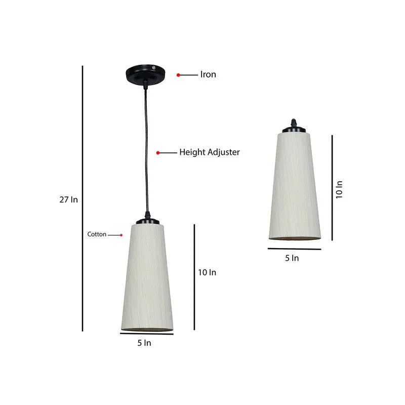 Solarae Metal Ceiling Lamp - Grey media 9