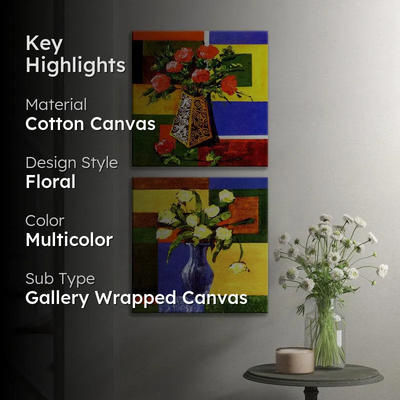 Brewster Easter Floral Wall Art - Set Of Two media 2