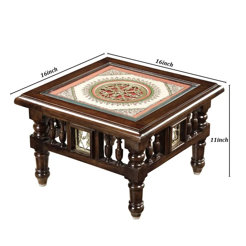 Mana Teak Wood Side Table media 7