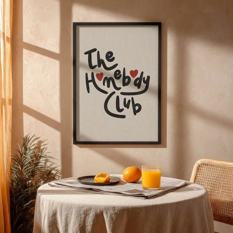 TastefulClub Archival Canvas Wall Art - Black media 4