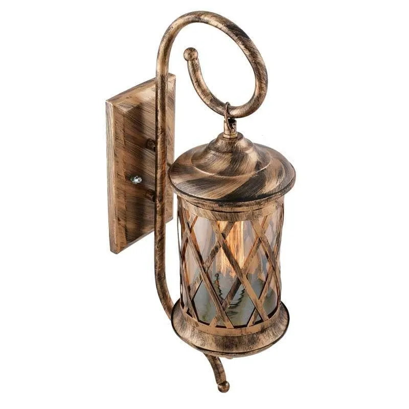 Adiah Glass & Metal Wall Lamp media 4
