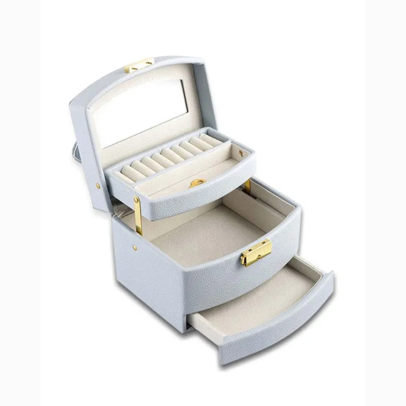 LuxeNest Faux Leather Jewel Box media 3