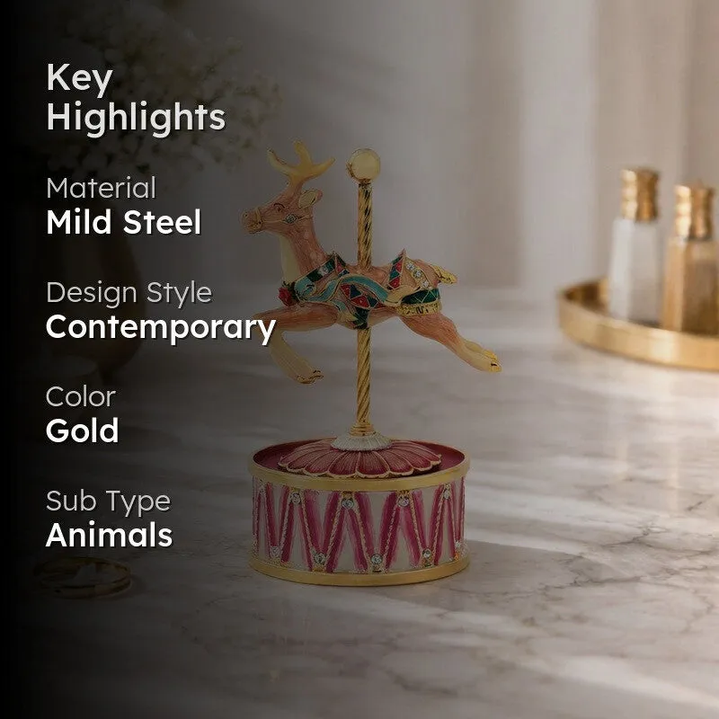 Golden Chic 24K Gold Plated Mild Steel Showpiece media 2