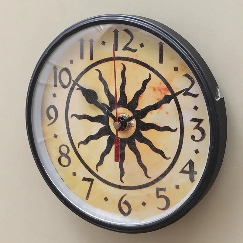 Temporal Temple Iron Wall Clock media 7
