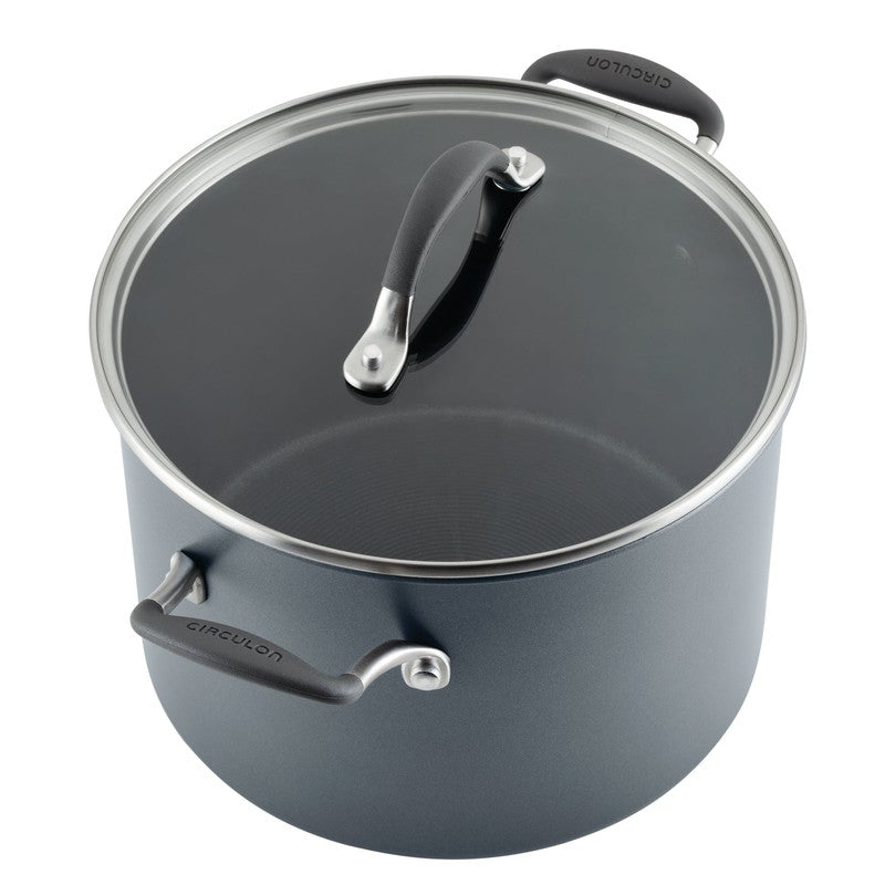 Circulon Aluminum Cooking Pot with Lid - 7580 ML media 5