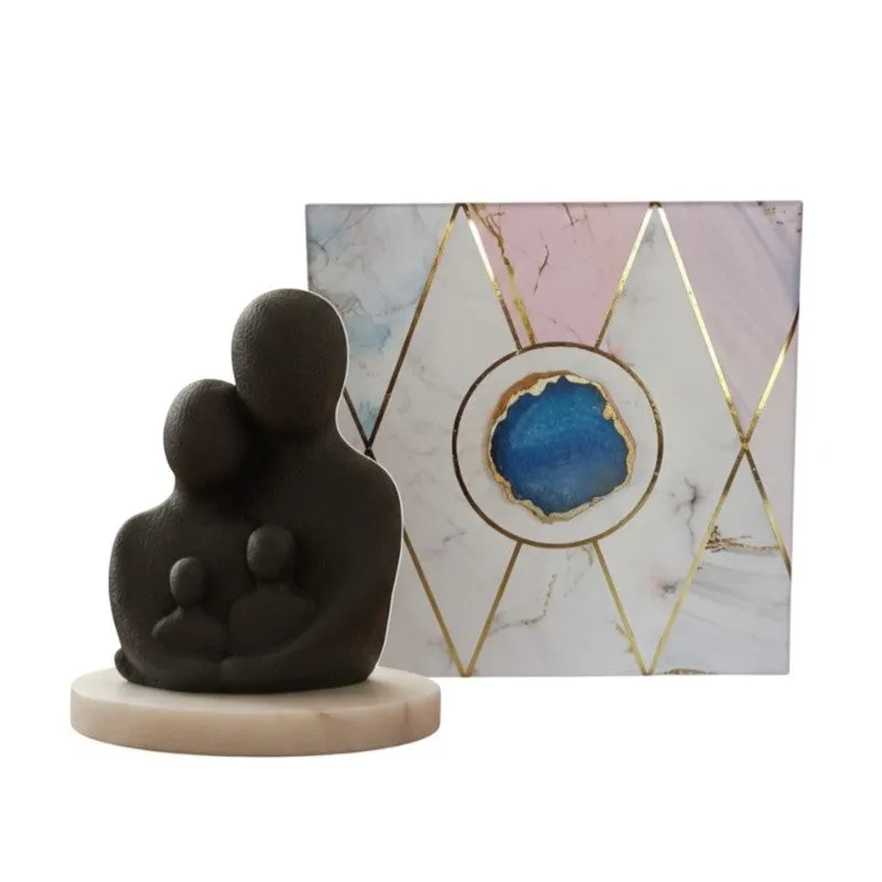 Unity Family Resin Showpiece - Black media 8