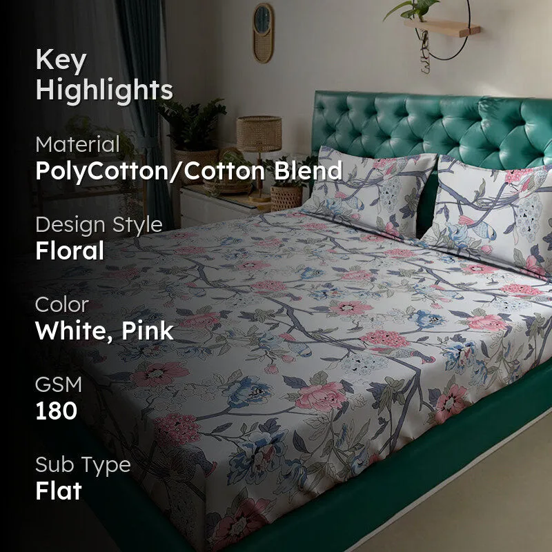 Freesia Bedsheet - 180 GSM media 2
