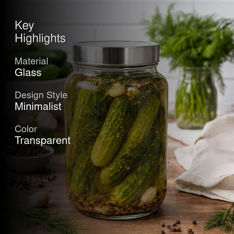 FoodNest Glass Jar - 3000 mL media 2