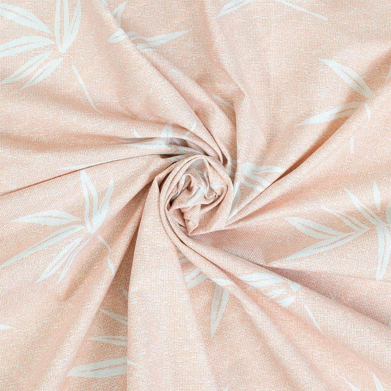 Neinia Printed Reversible Cotton Bedsheet (Grey,Peach) - 170 TC media 5
