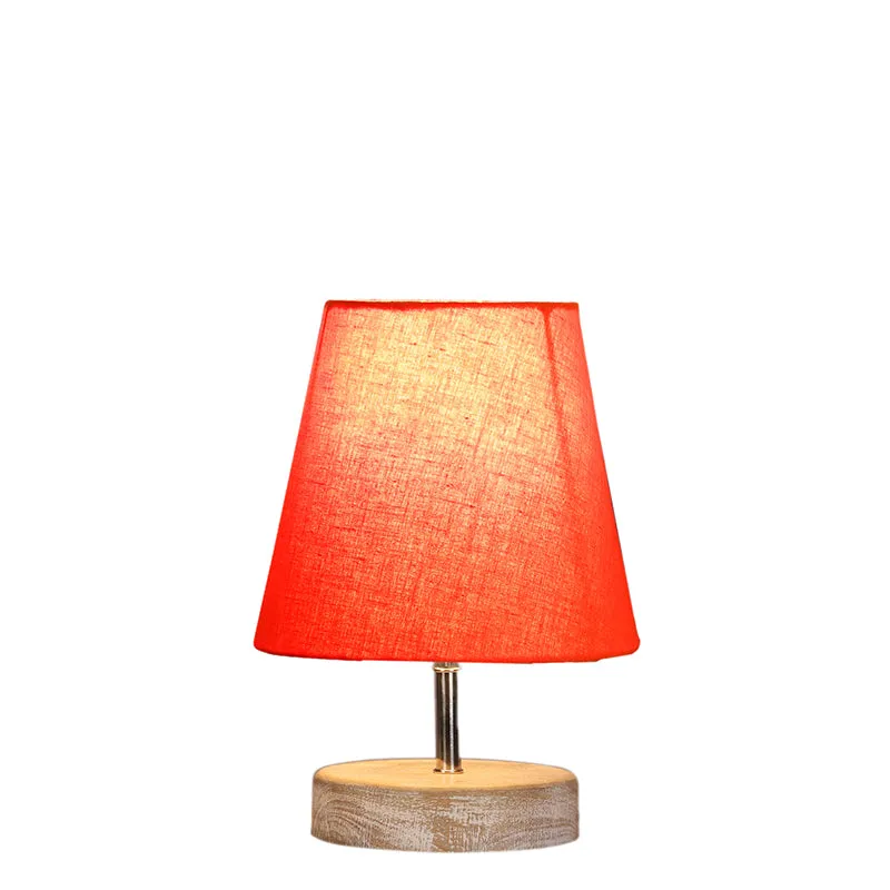 Renvo Fabric Table Lamp - Orange,Brown media 4