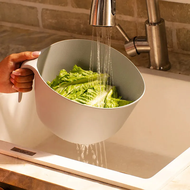 Seana 2-in-1 Detachable Strainer With Bowl - Pink media 6