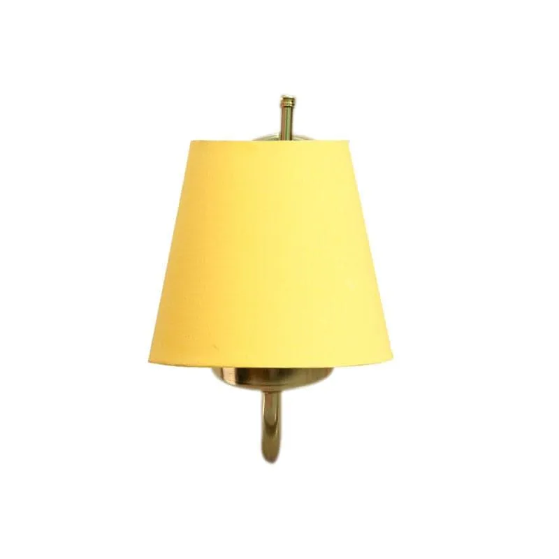 Galora Fabric & Metal Wall Lamp - Yellow media 4