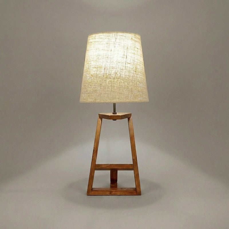 Julis Jute Table Lamp - Brown,Beige media 5