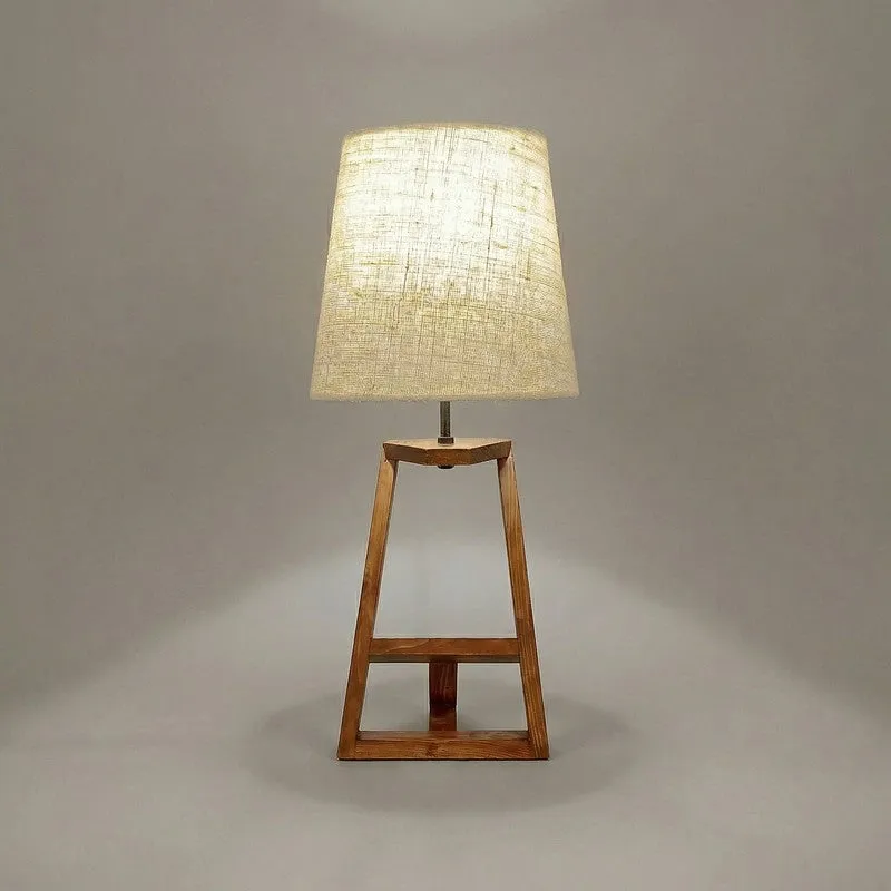 Julis Jute Table Lamp - Brown,Beige media 5