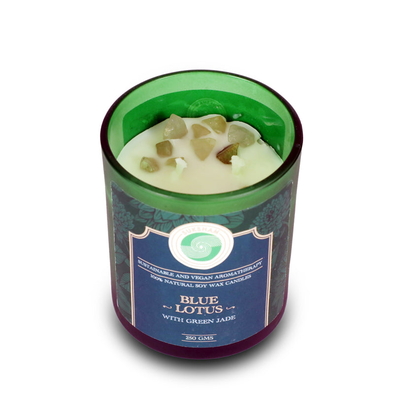 Elysium Blue Lotus Scented Candle media 6