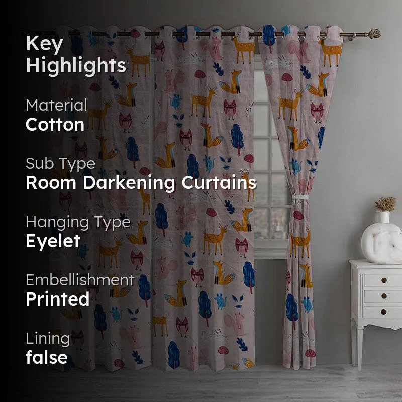 Owlette Room Darkening Curtain - Set Of Three media 2