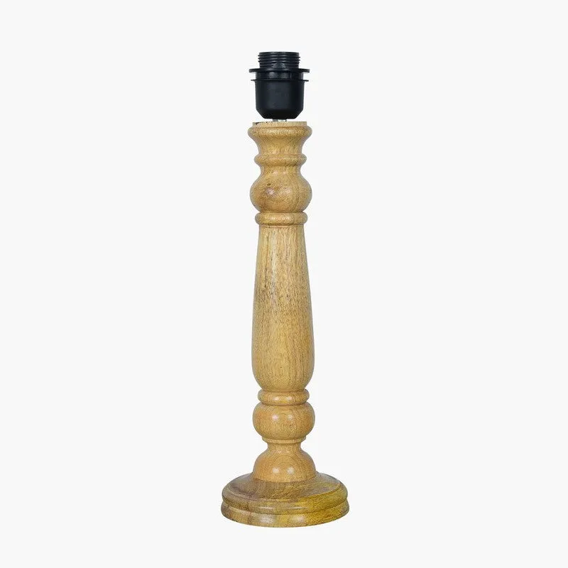 LumiCalm Ambient Desk Wooden Table Lamp - Yellow media 5