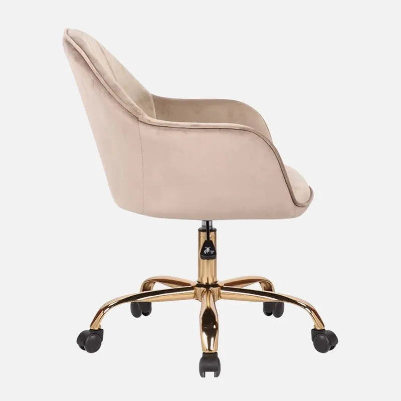 Chairon Metal Office Chair - Brown media 7