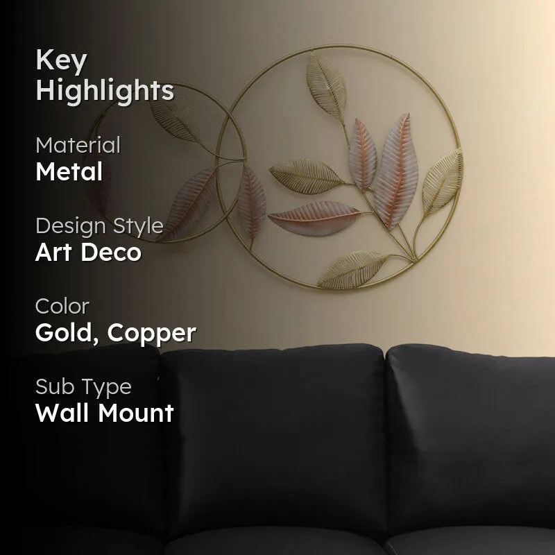Orpheus Floral Metal Wall Accent media 2