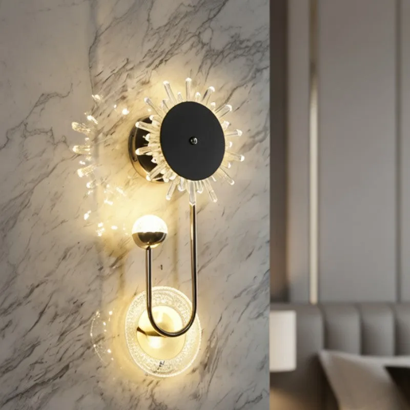 Fleura Iron Wall Lamp media 1