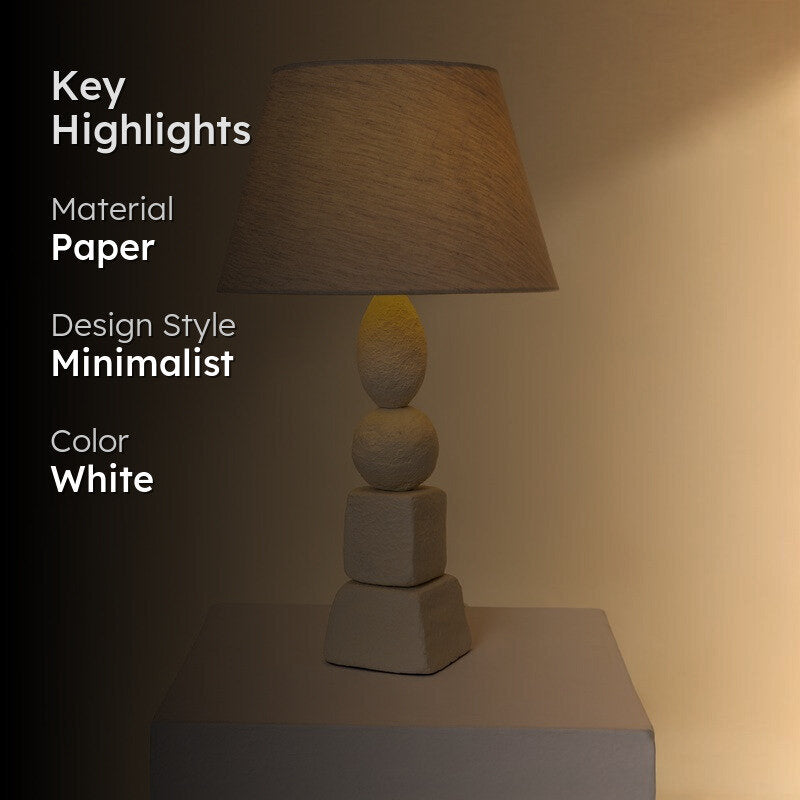 Fig Living Terra Stones Table Lamp - White media 2
