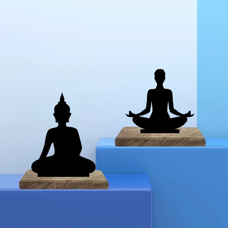 Spiritual Harmony Showpiece - Set Of Two media 3