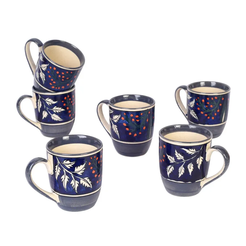 Tishya Ceramic Tea Cup (175 mL Each) -  Set of Six media 3