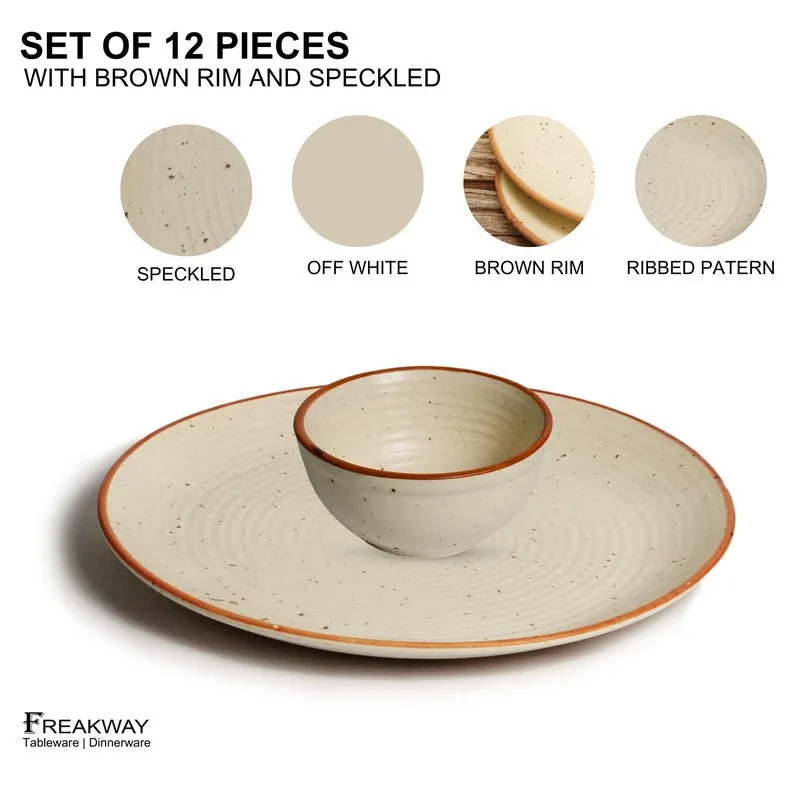 Solvra Orvyn Veyra Dinner Set - 12 Piece Set media 5