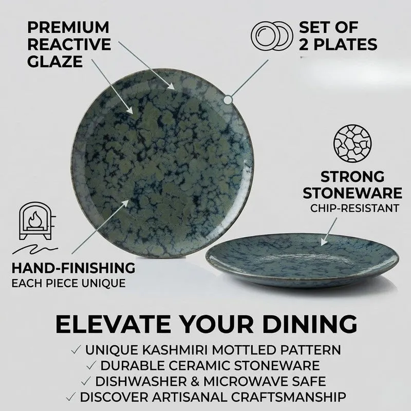 Ceramic Dinner Plates (Grey) - Set of Two media 7