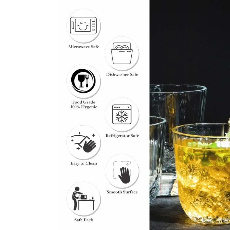 Pasabahce Tiyna Glass Tumbler (320 ML) - Set Of Six media 5