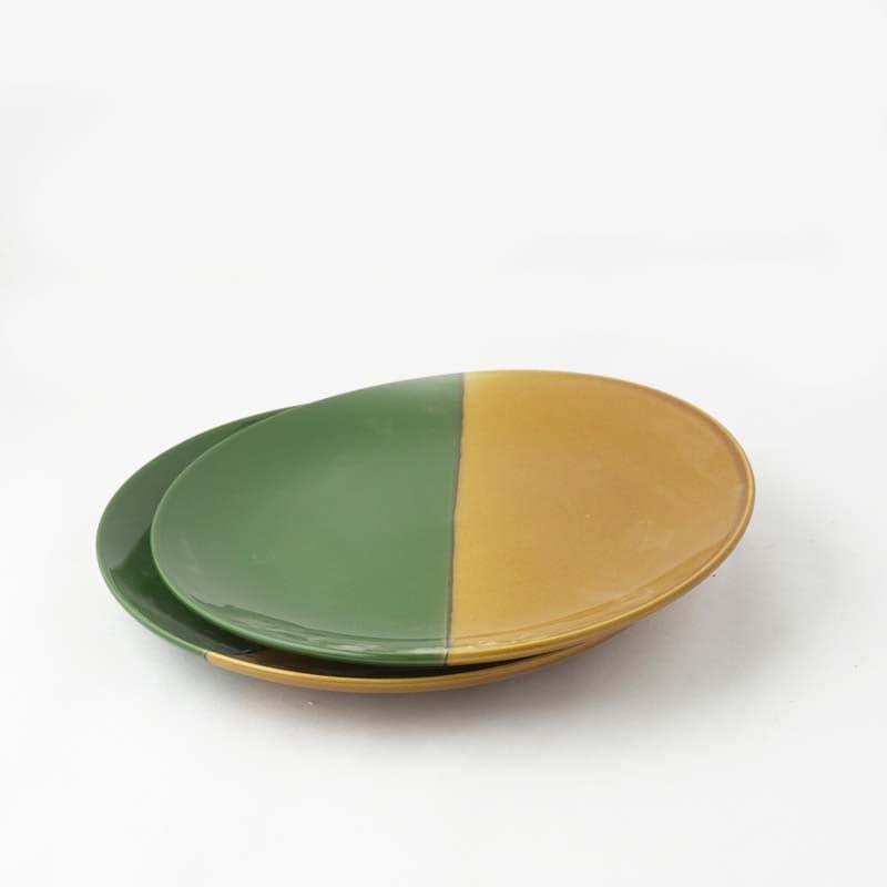 Dual Tone Dinner Plate - Set Of Two media 5