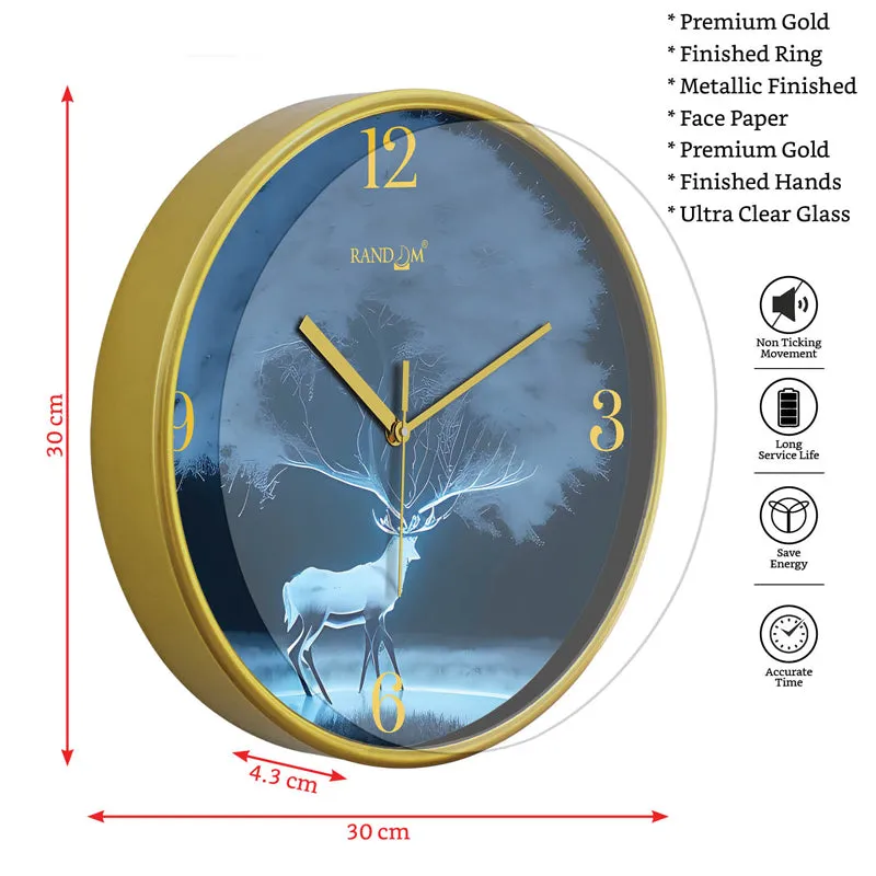 Celine Sweep Silent Wall Clock media 5