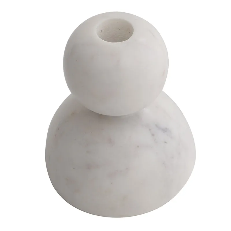 Alabaster Flame Marble Candle Holder media 7