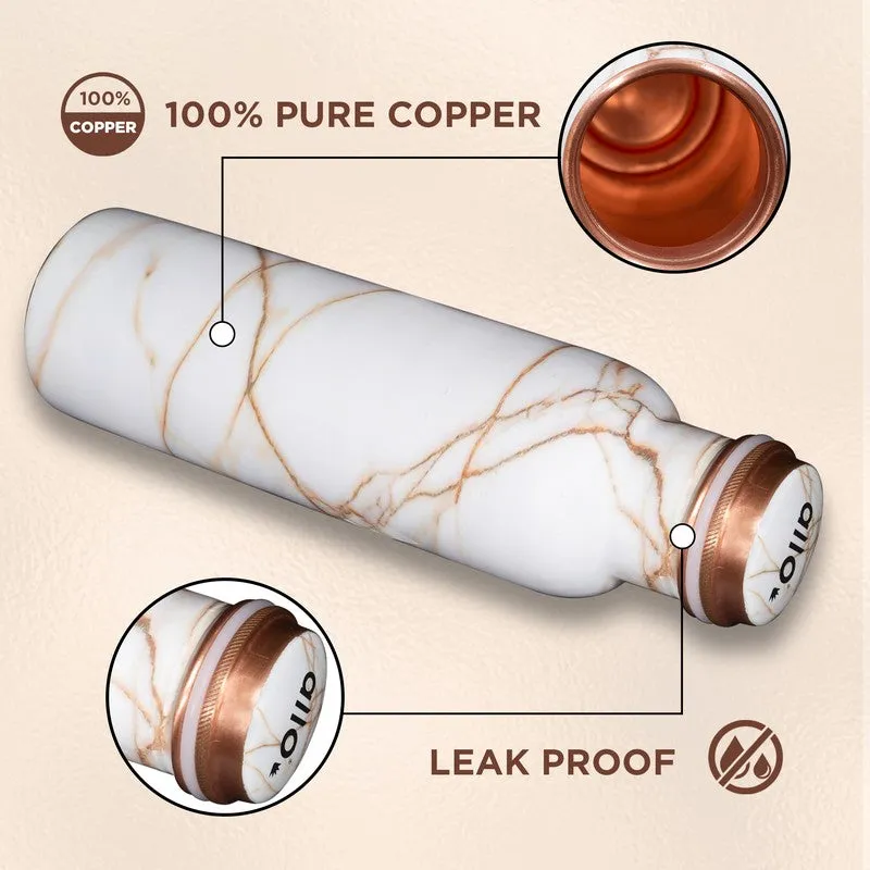 HydroTide Copper Water Bottle - 1000 mL media 6