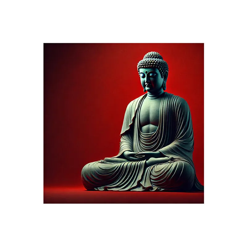 Gautama Buddha Wall Painting media 5