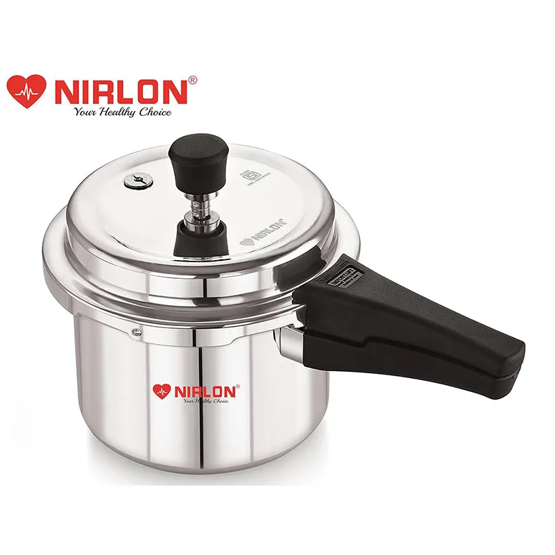 Nirlon Alumina Pressure Cooker - 3000 mL/ 8 Inches media 1